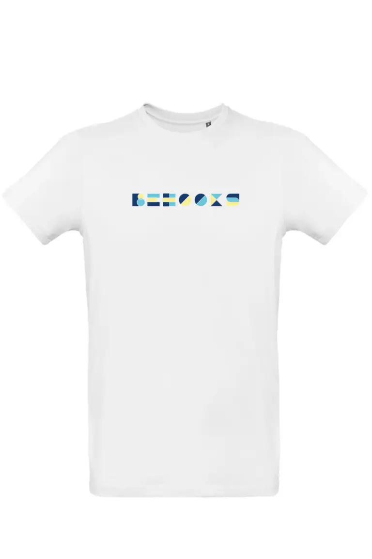 Camiseta Behooks Geometry Blanca