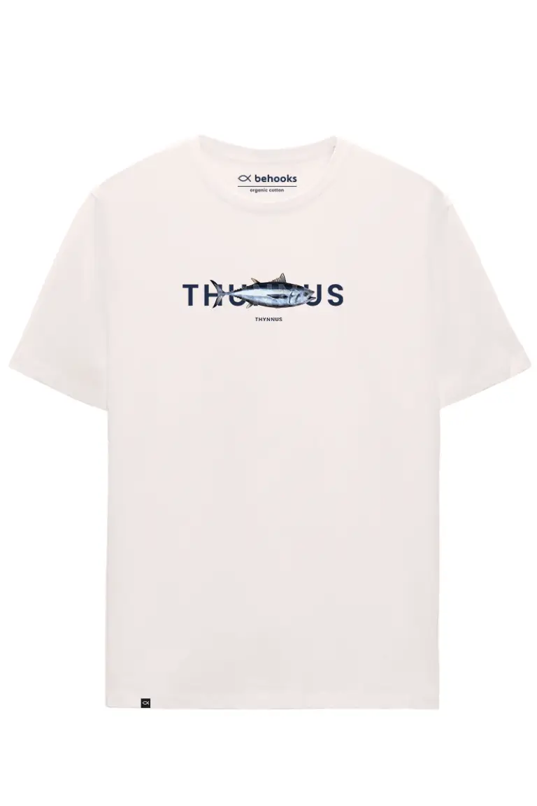 Camiseta atún rojo blanca