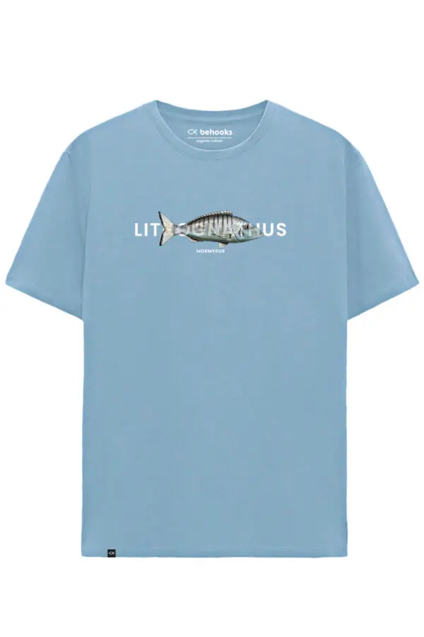 Camiseta Lithognathus mormyrus celeste