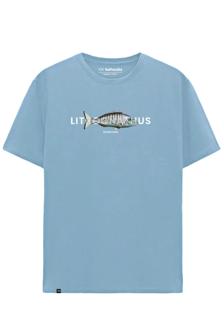 Camiseta Lithognathus mormyrus celeste