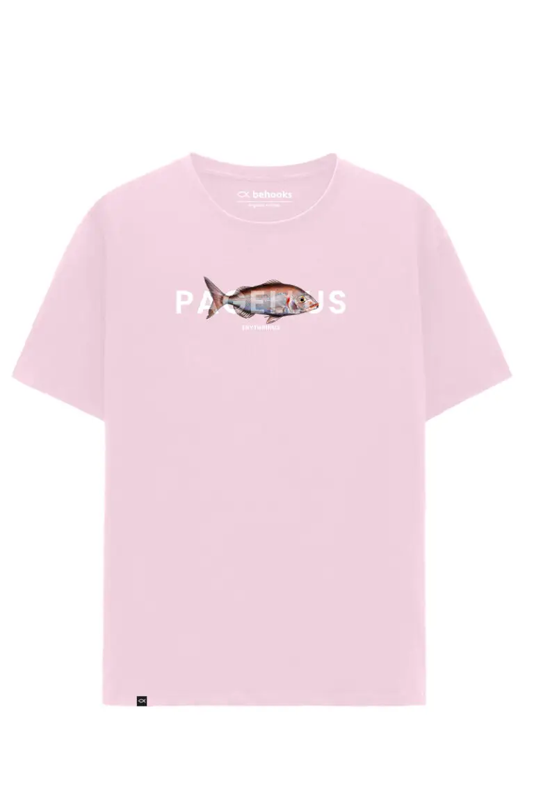 Camiseta Pagellus erythrinus rosa