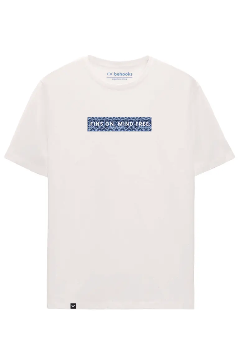 Camiseta Fins On Azul