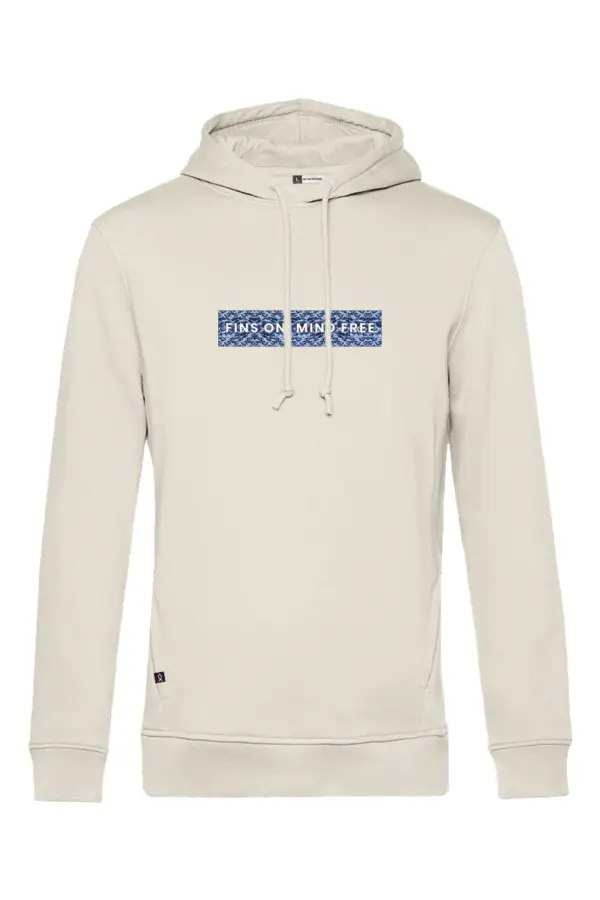 Hoodie Fins On Azul