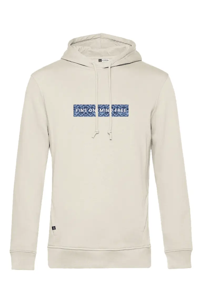 Hoodie Fins On Azul