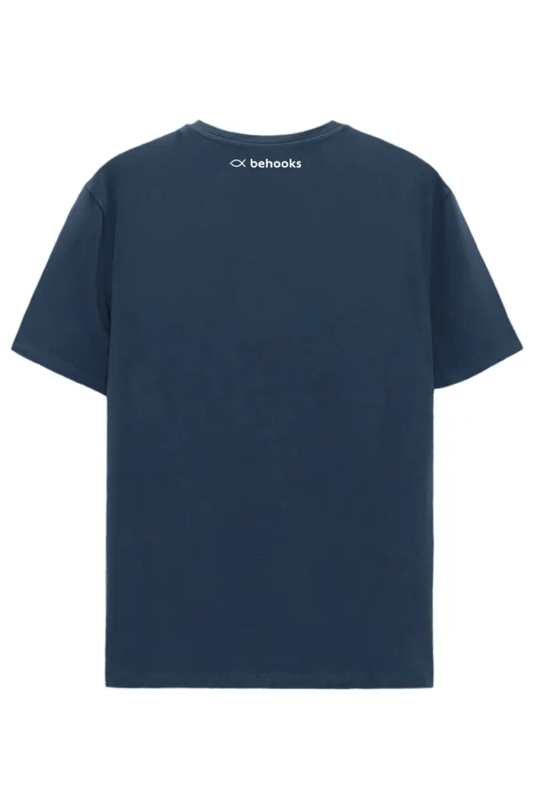 Camiseta Marlin Realistic trasero Dark denim