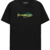 Camiseta Coryphaena Hippurus Realistic Negro